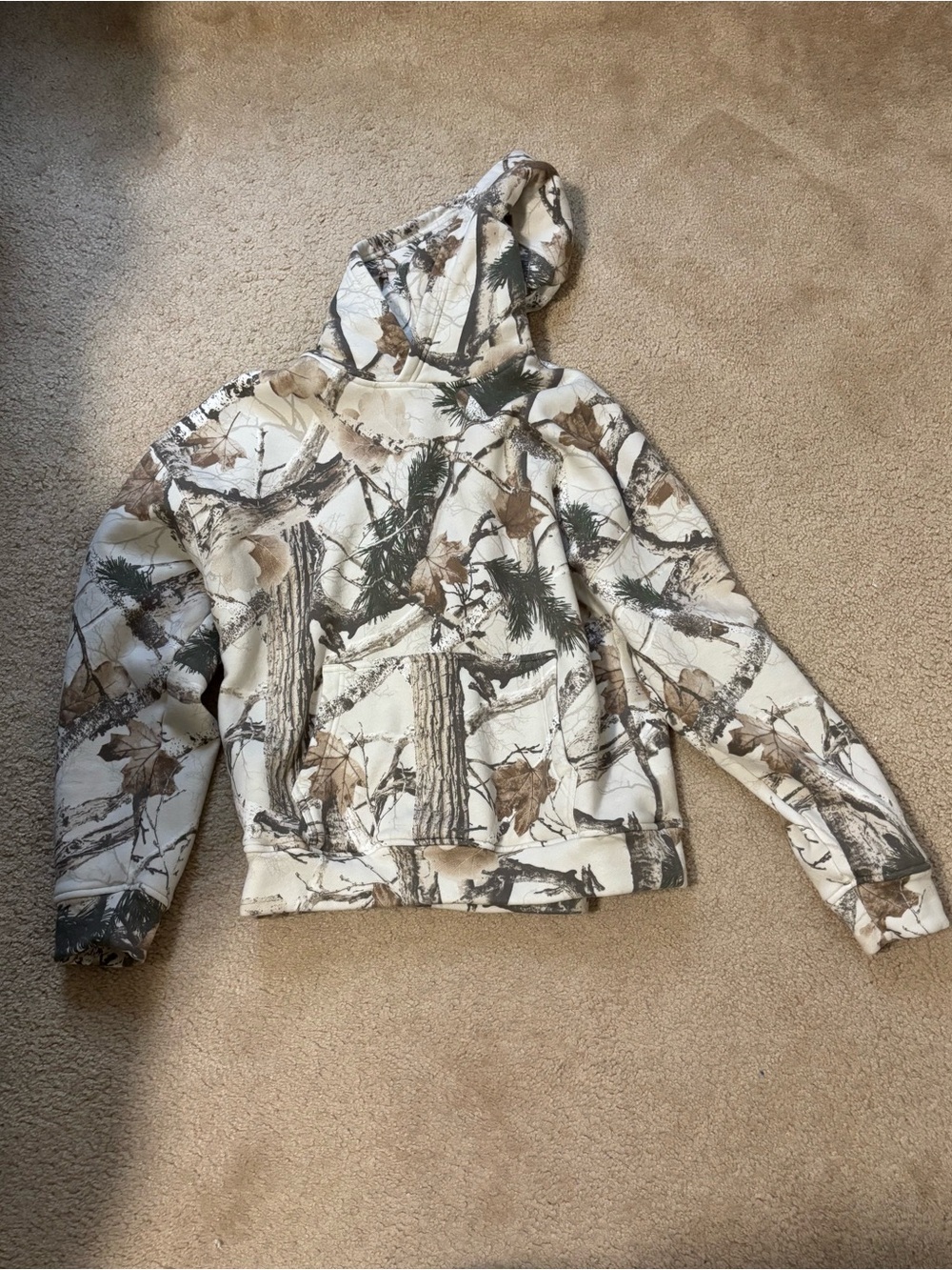 Hollister camo hoodie
